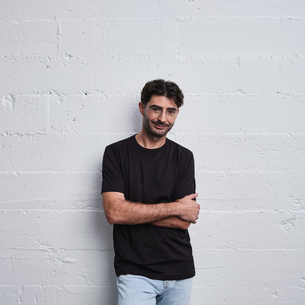Lee Hnetinka, founder of FutureAI, full-length studio portrait